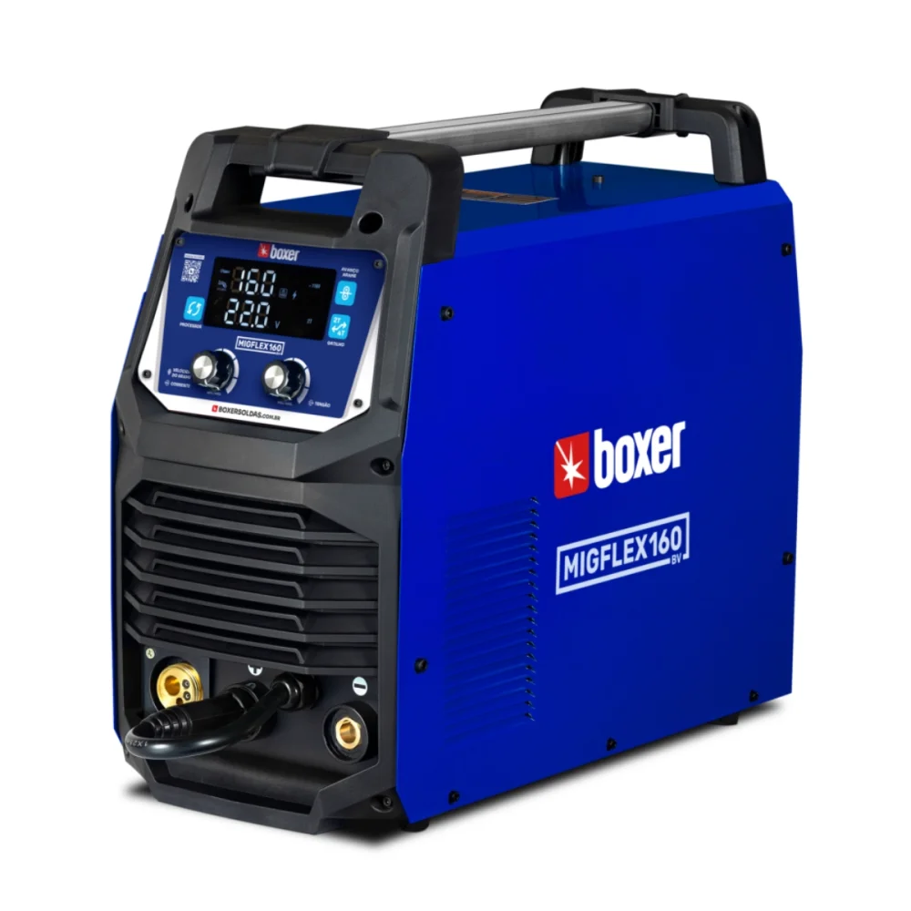 MÁQUINA DE SOLDA MULTI PROCESSO MIG FLEX 160 BIVOLT - BOXER