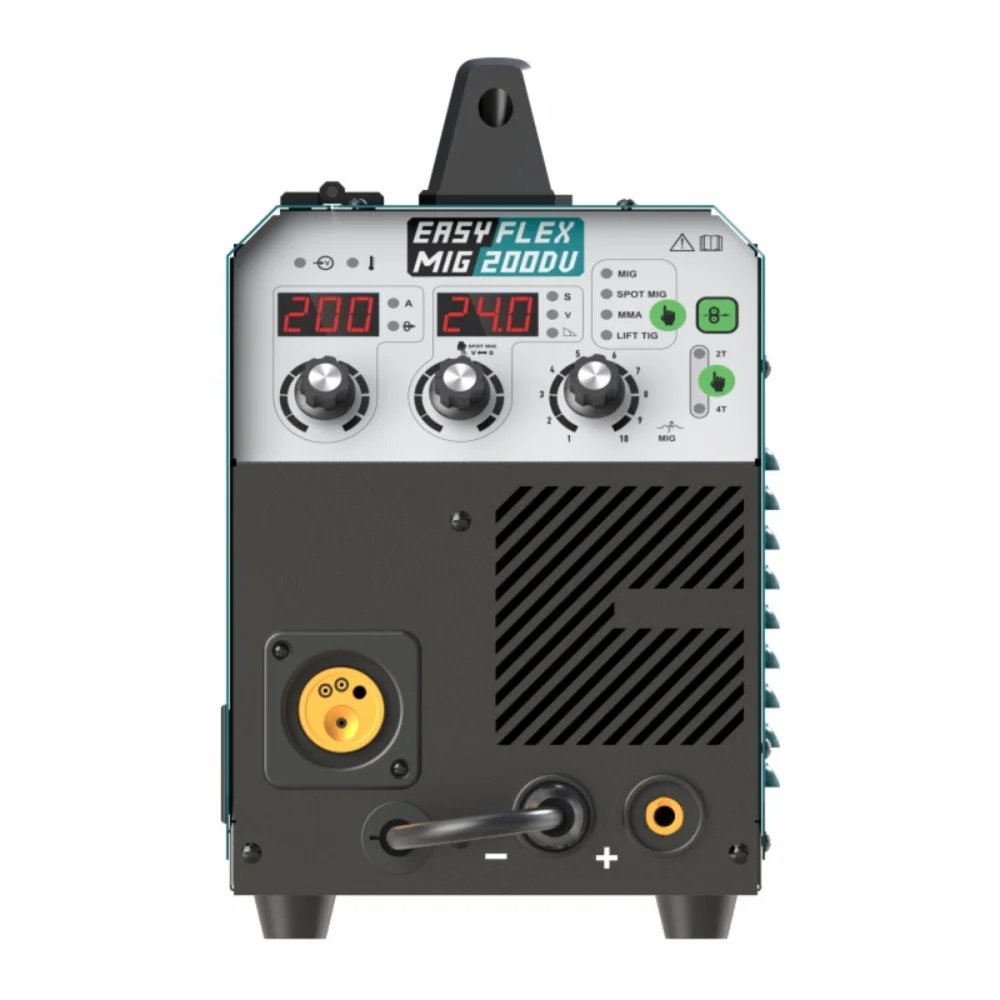 MÁQUINA INVERSORA DE SOLDA EASY FLEX MIG 200DV MULTIPROCESSO 127/220 C/ TOCHA - BALMER