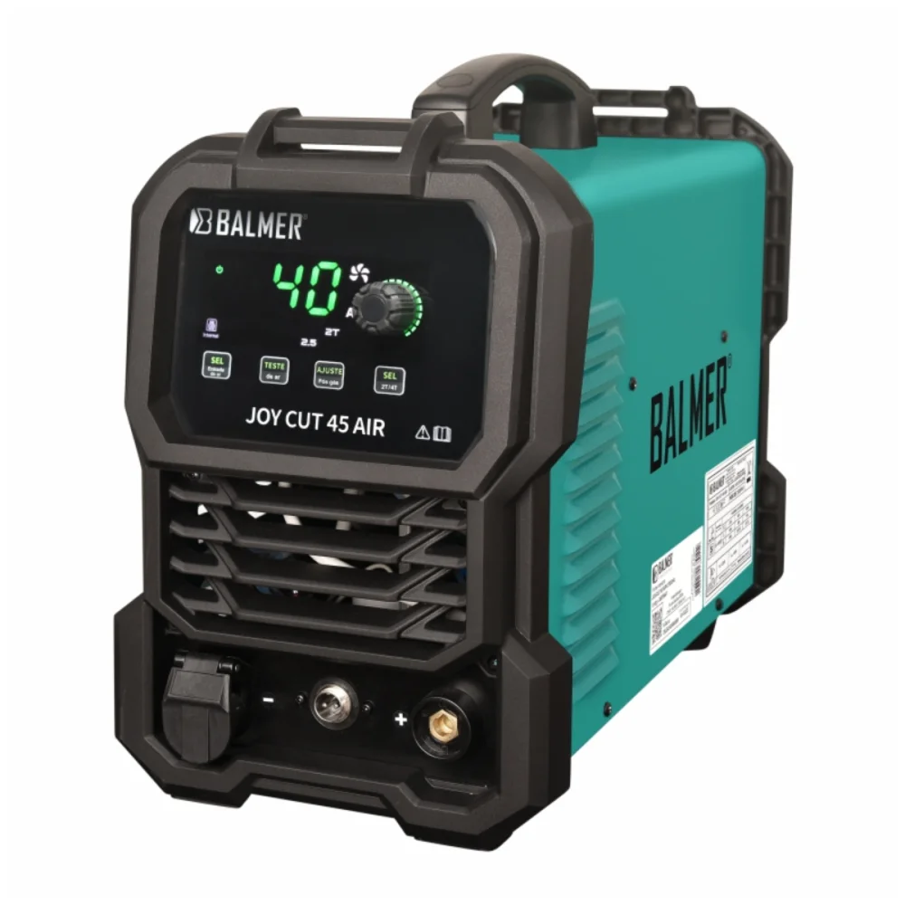 MÁQUINA INVERSORA DE SOLDA JOY CUT 45 AIR CORTE PLASMA 220V C/TOCHA - BALMER
