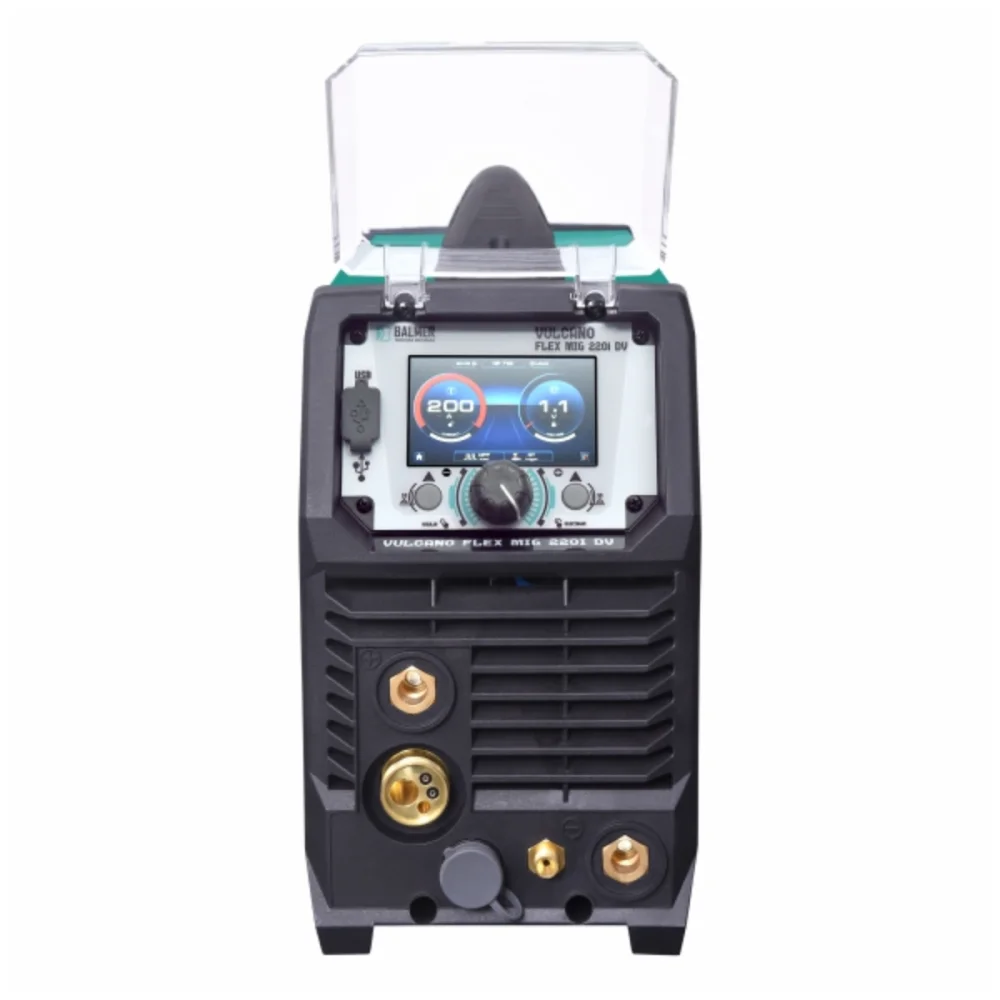 MÁQUINA INVERSORA DE SOLDA MULTIPROCESSO 127/220V C/TOCHA VULCANO FLEXMIG 220I  - BALMER