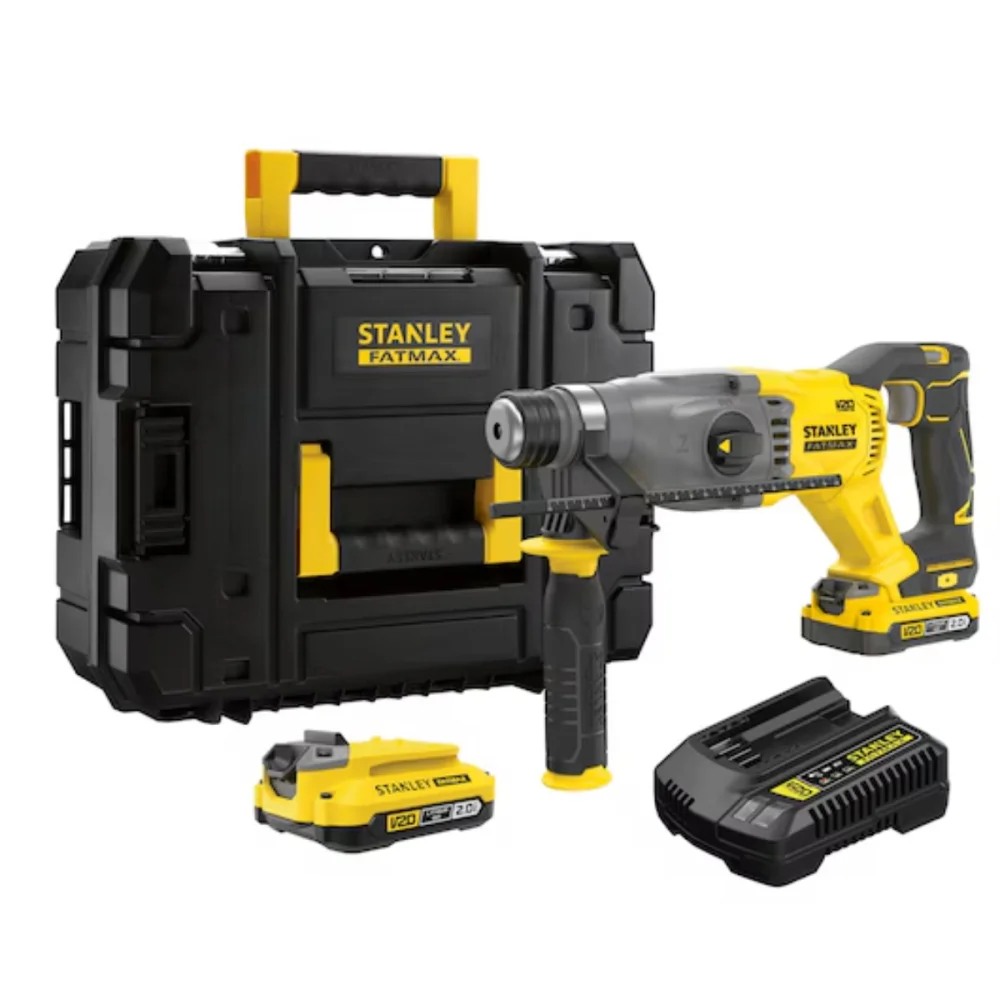 MARTELETE BATERIA SDS 20V MAX BIVOLT V20 SBH900D2K - STANLEY