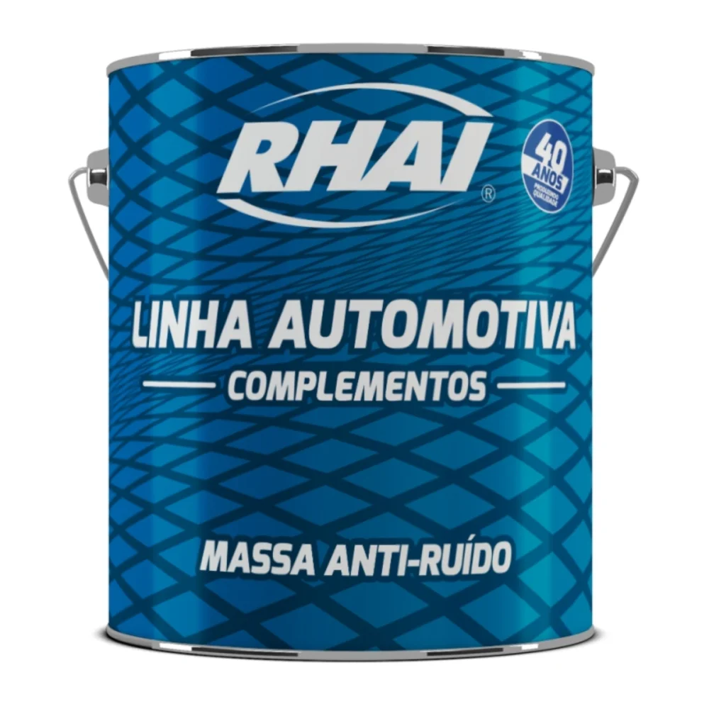 MASSA ANTI RUIDO PRETA 900 ML - RHAI