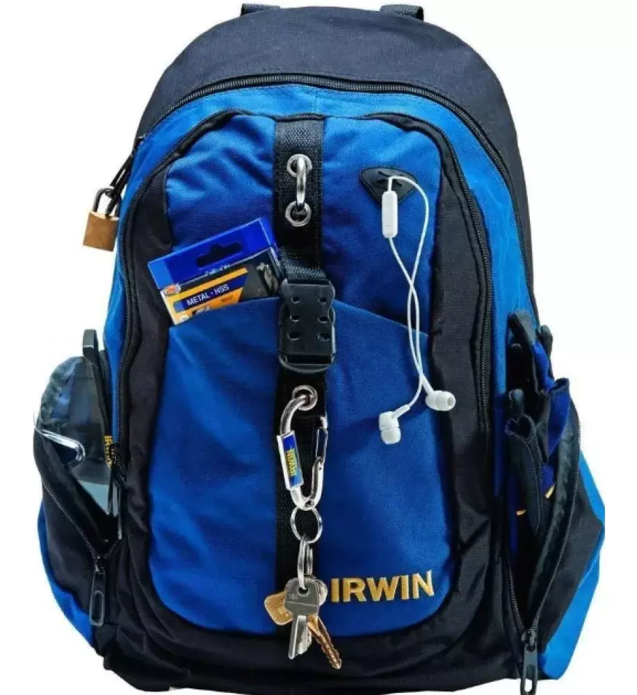 MOCHILA PARA FERRAMENTAS 14" 12 BOLSOS IRWIN