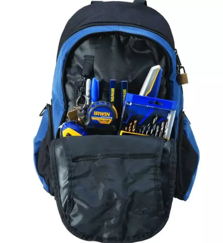 MOCHILA PARA FERRAMENTAS 14" 12 BOLSOS IRWIN