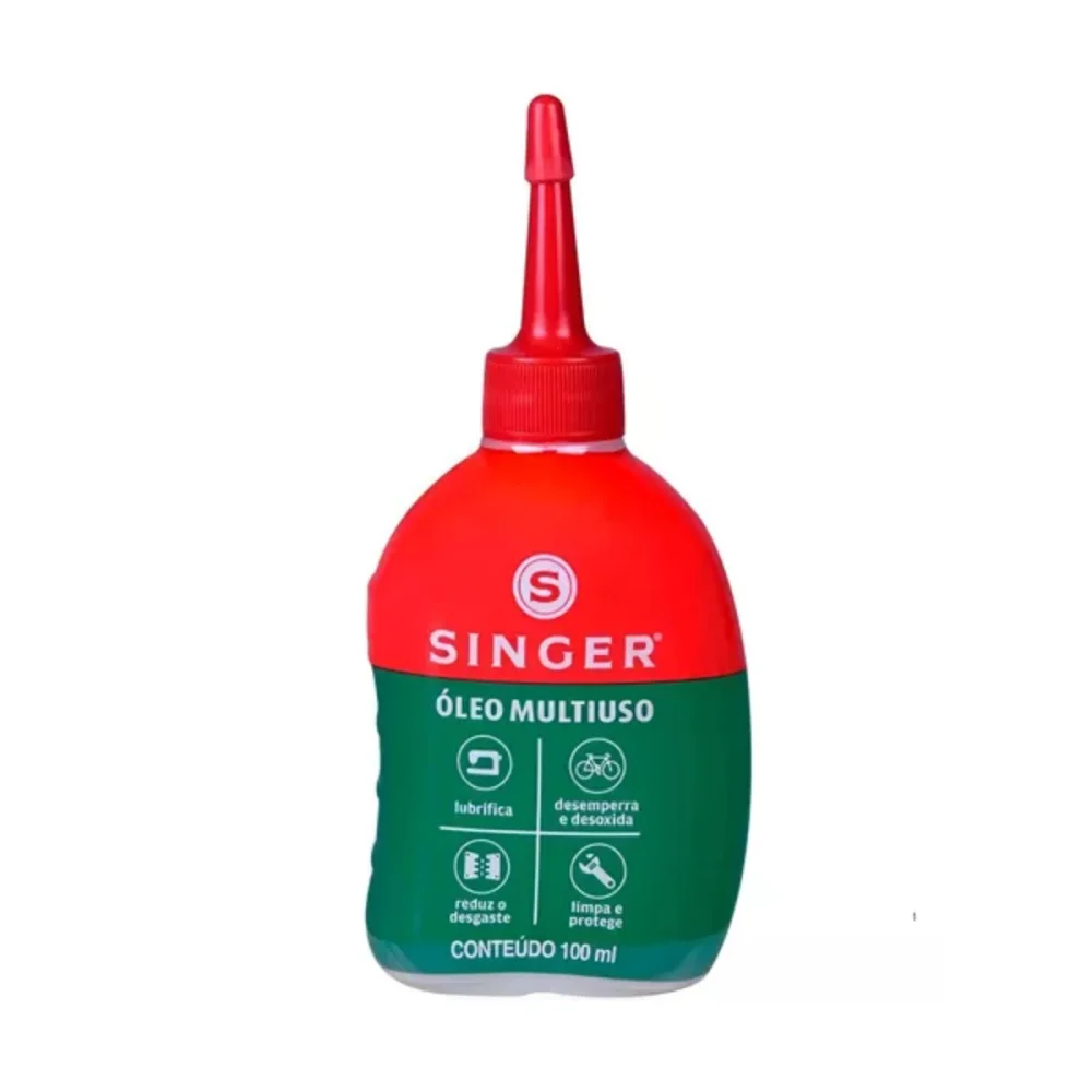 OLEO LUBRIFICANTE MULTIUSO 100 ML - SINGER