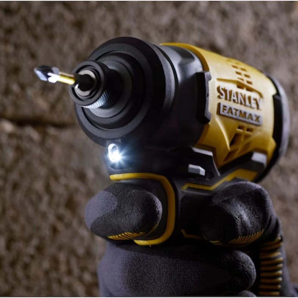 PARAFUSADEIRA / CHAVE DE IMPACTO A BATERIA 1/4" 20V MAX ION BRUSHLESS SBI810D2K-BR - STANLEY