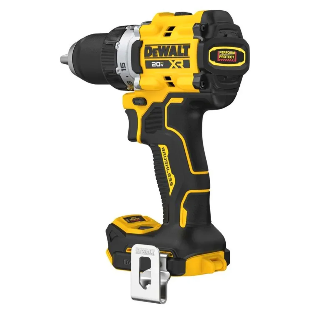 PARAFUSADEIRA / FURADEIRA 1/2" 20V MAX XR SEM BATERIA E CARREGADOR DCD801B-B3 - DEWALT