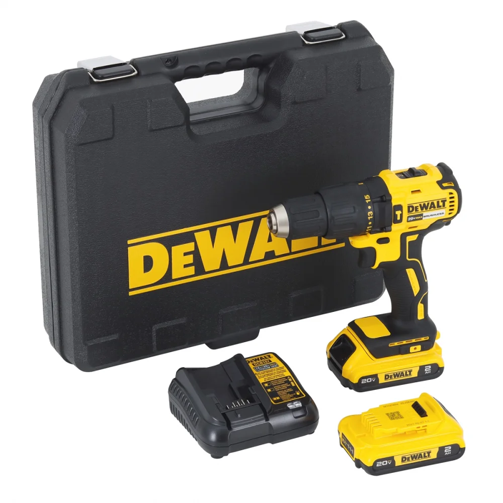 PARAFUSADEIRA / FURADEIRA DE IMPACTO 1/2" (13 MM) 20V BRUSHLESS BIVOLT DCD7781D2 - DEWALT