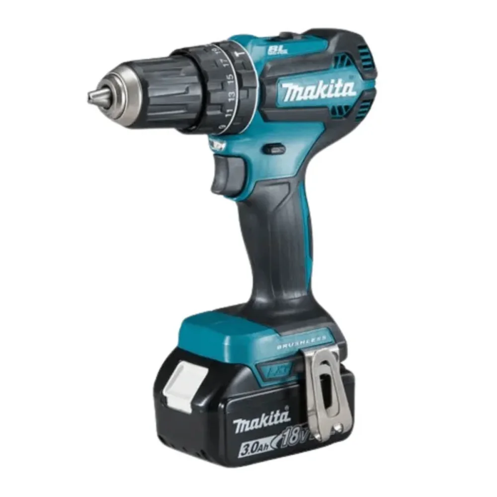 PARAFUSADEIRA / FURADEIRA DE IMPACTO 18V BIVOLT DHP485RF1J - MAKITA