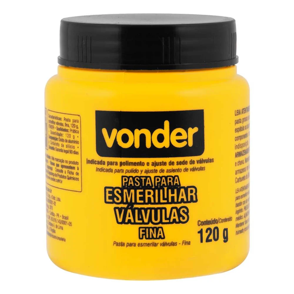 PASTA FINA PARA ESMERILHAR VALVULAS 120G - VONDER