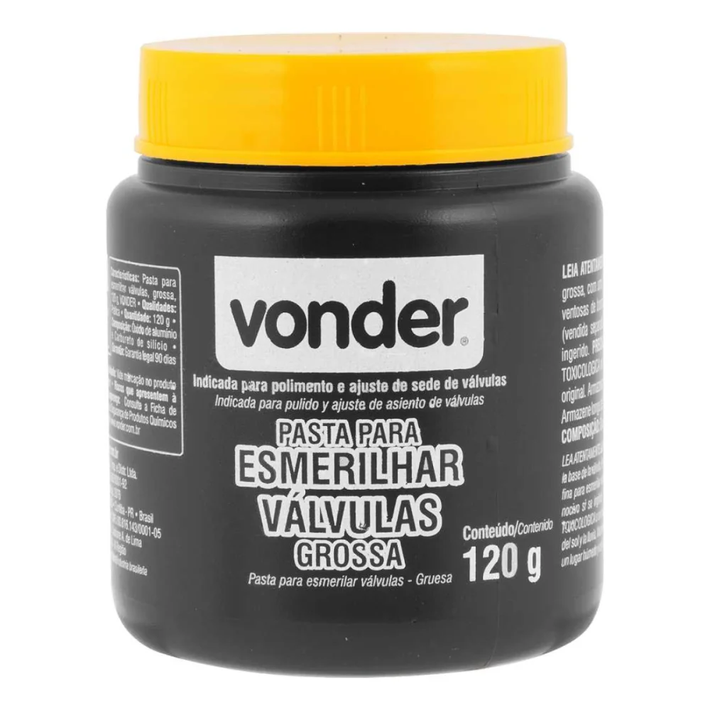 PASTA GROSSA PARA ESMERILHAR VALVULAS 120G - VONDER