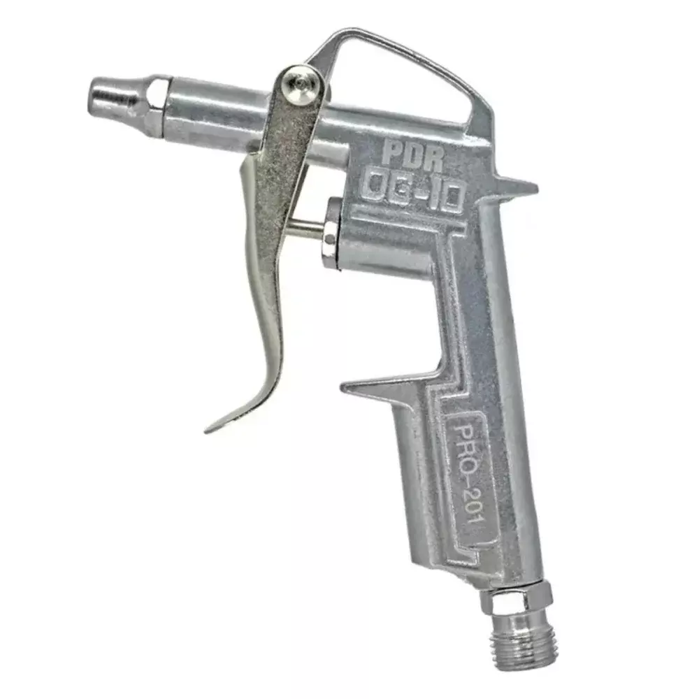 PISTOLA AR P/ LIMPEZA PNEUMÁTICO CURTO ALUMÍNIO BLISTER PRO201 - LDR-PDR