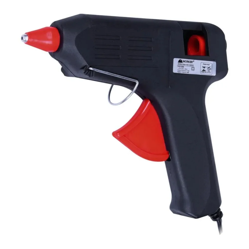 PISTOLA DE COLA QUENTE 80 WATTS 127/220V - WORKER