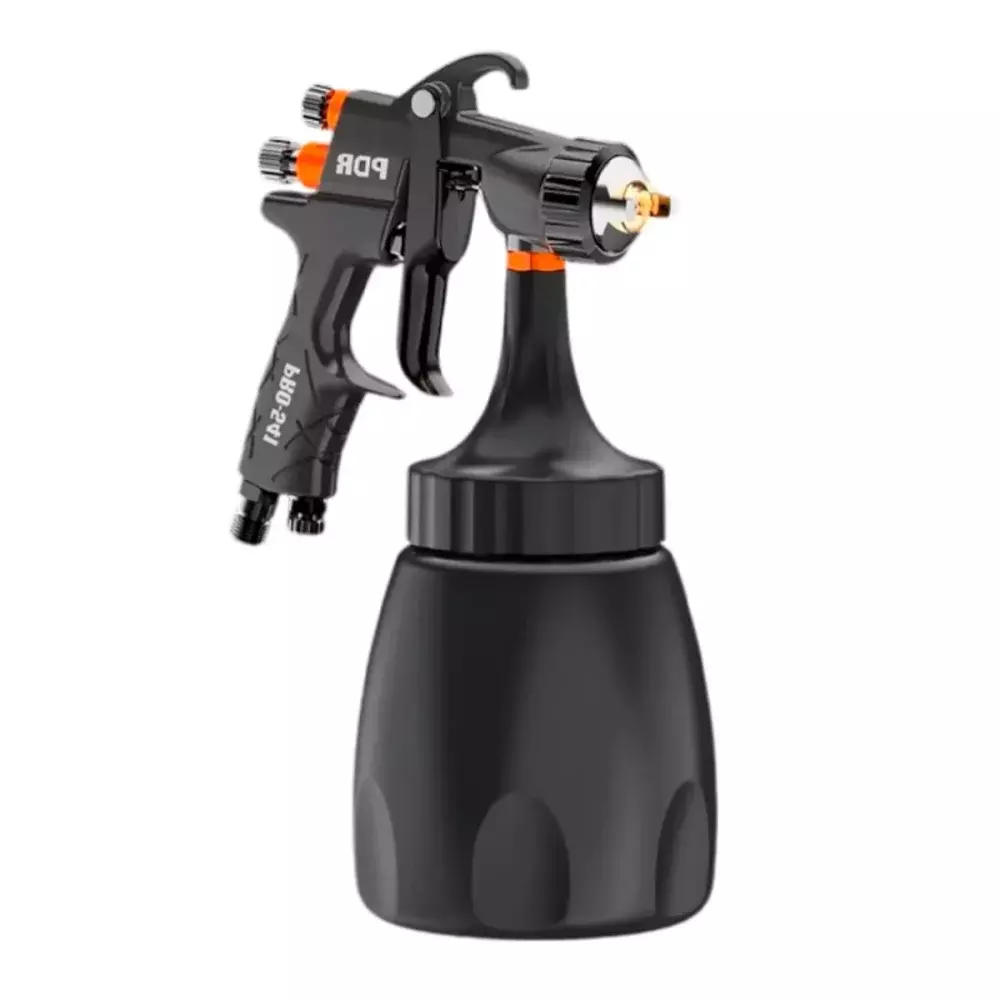 PISTOLA PINTURA SUCÇÃO BICO 1,2 MM COPO PRETO PRO-541 12 - LDR-PDR