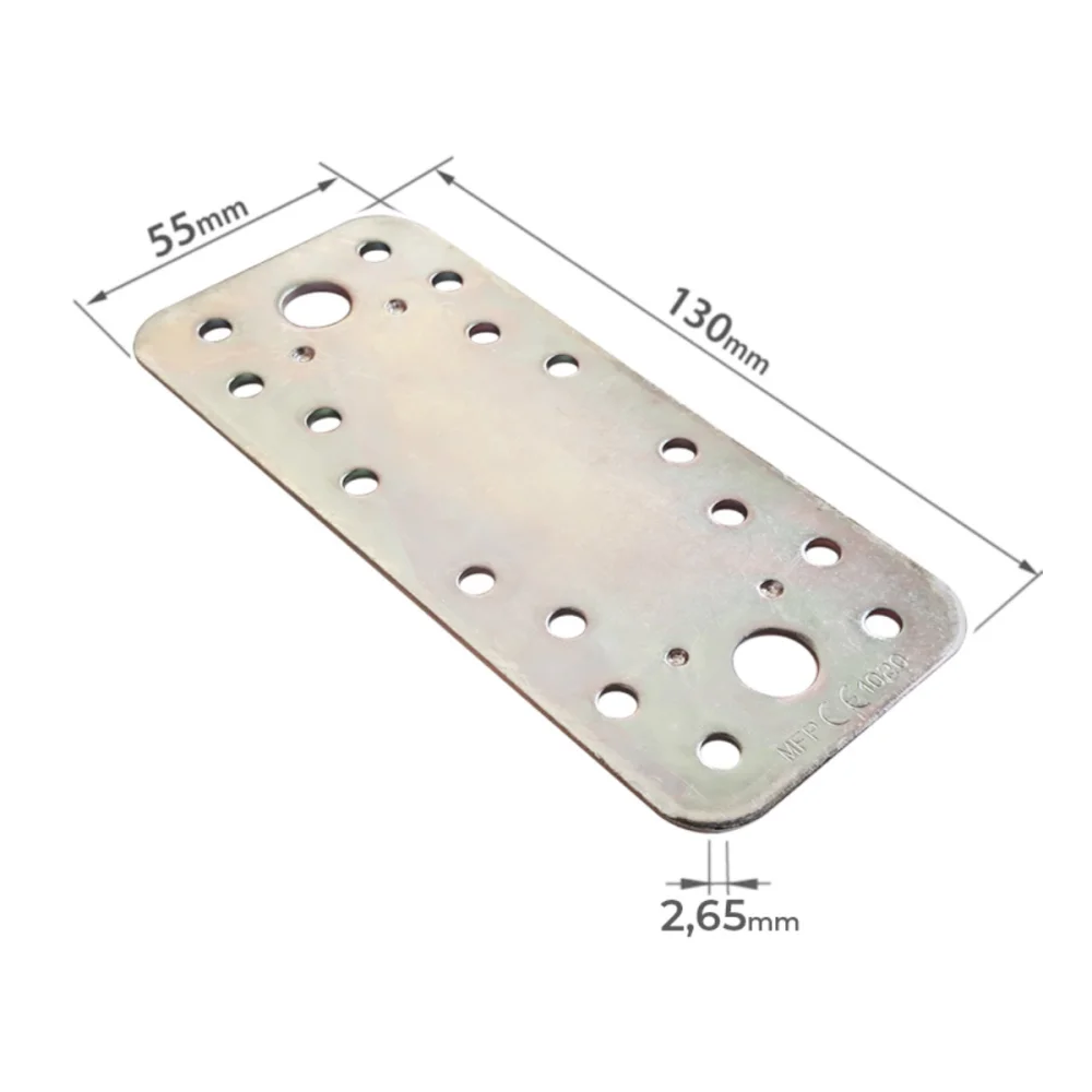 PLACA DE JUNÇÃO 130 X 55 X 2.5 MM (N873) - MINUTEX