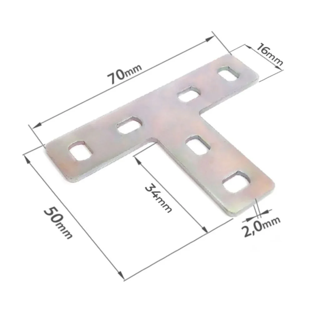 PLACA DE JUNÇÃO T 70 X 34 X 16 MM (894) - MINUTEX