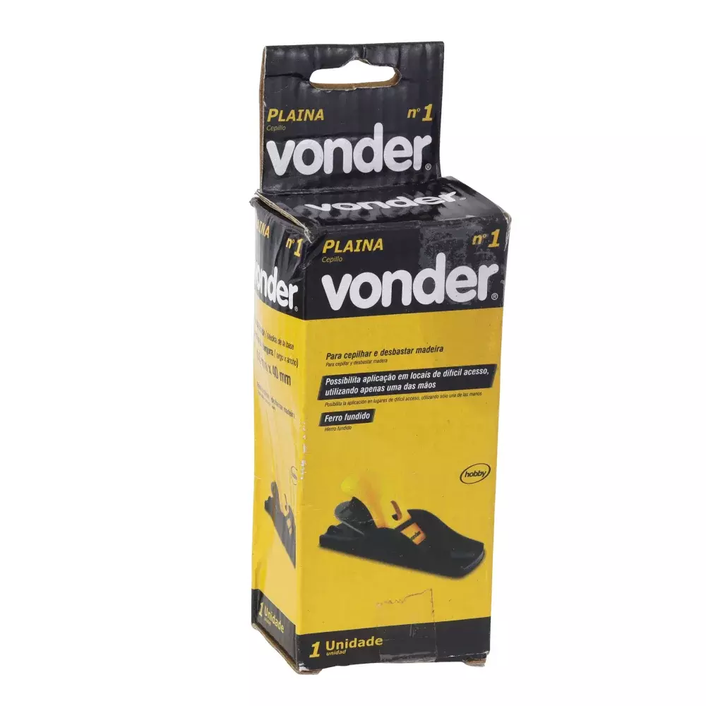 PLAINA HOBBY Nº 1 - VONDER