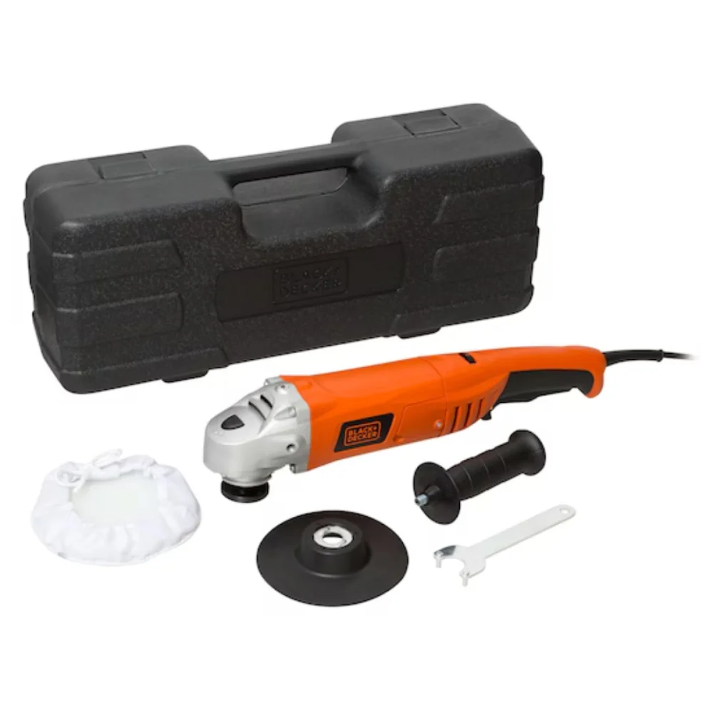 POLITRIZ 5" (125 MM) 600 WATTS 127 V COM MALETA WP600K-BR - BLACK & DECKER