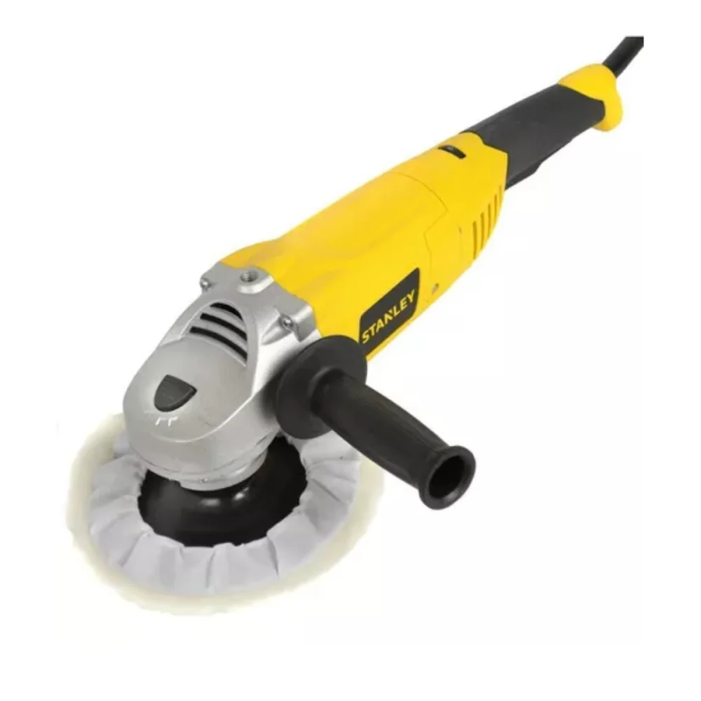 POLITRIZ 7" (180 MM) 1300 WATTS 127 V COM MALETA STGP1318K - STANLEY