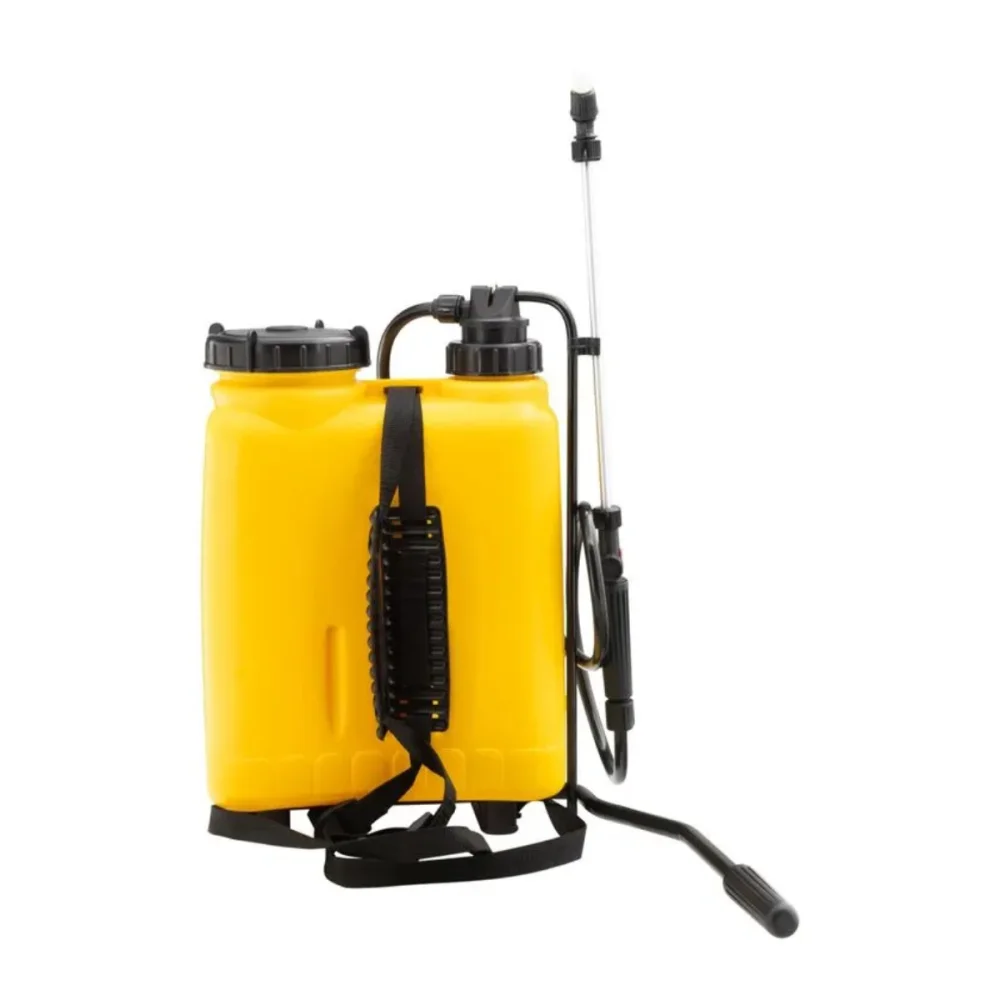 PULVERIZADOR COSTAL DE ALAVANCA 10 LITROS LARANJA - GUARANY