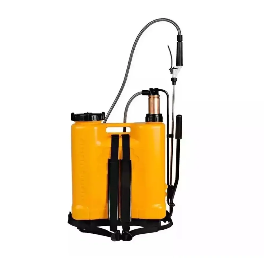 PULVERIZADOR COSTAL DE ALAVANCA SIMÉTRICO S-P 20 LITROS LARANJA - GUARANY