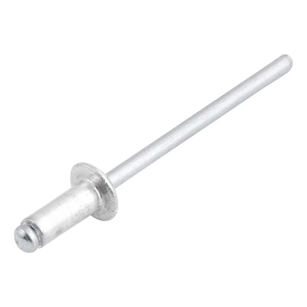 REBITE DE REPUXO EM ALUMÍNIO 4.0 X 10.0 MM, PACOTE COM 100 PEÇAS, POLIDO - NOVE 54