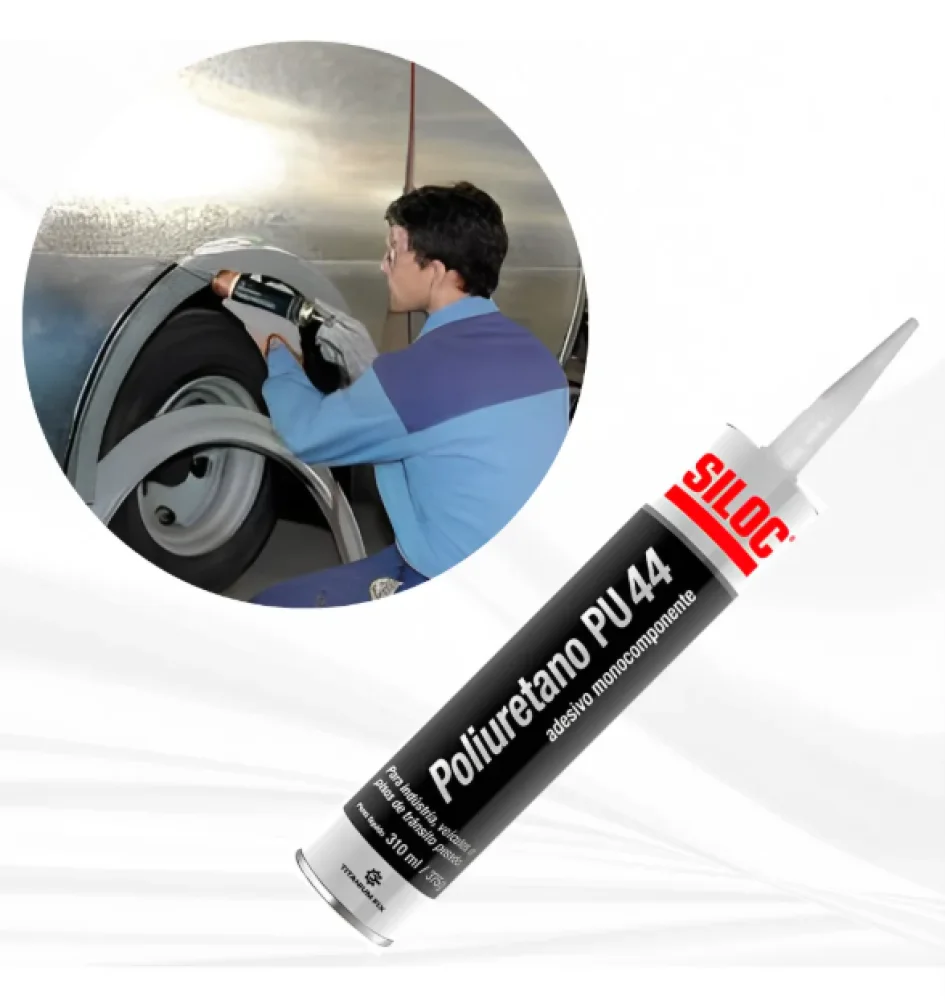 SELANTE PU44 PRETO 300ml SILOC POLIURETANO