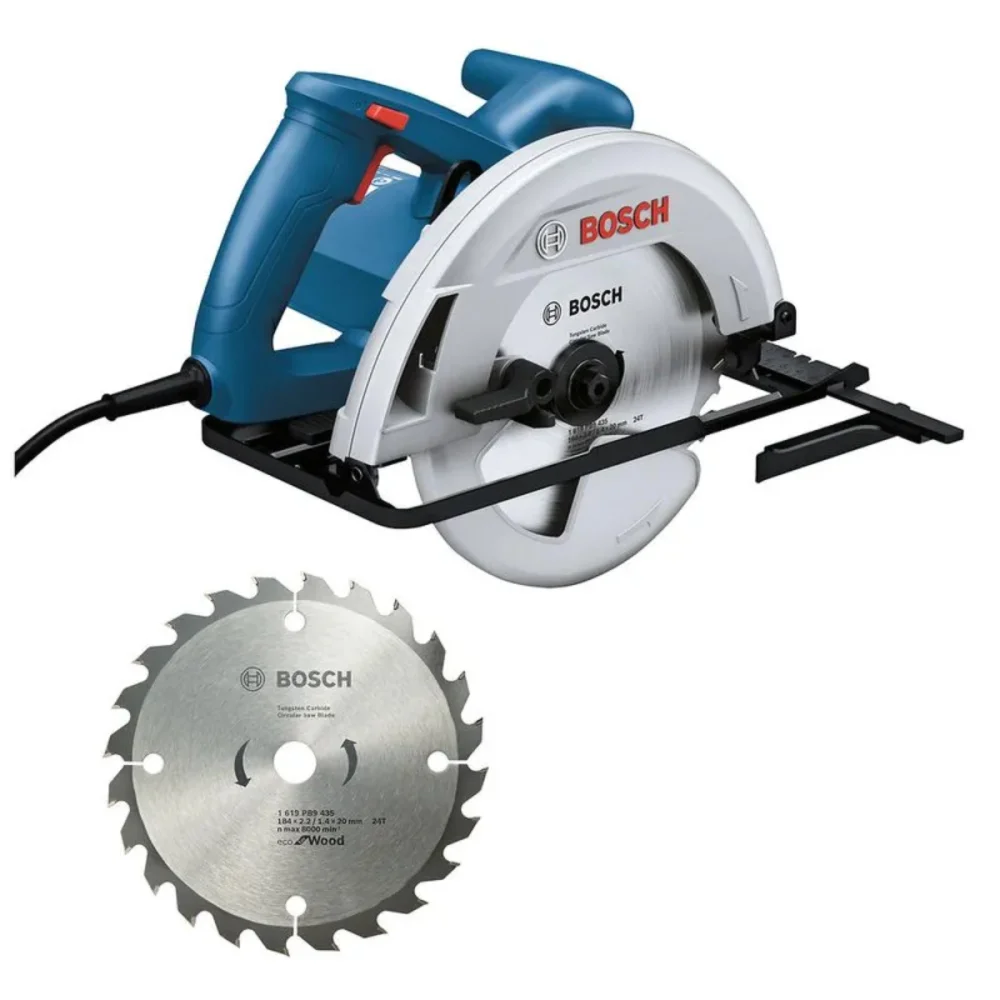 SERRA CIRCULAR 7.1/4" 1500 WATTS 127V + 1 DISCO GKS 130 - BOSCH