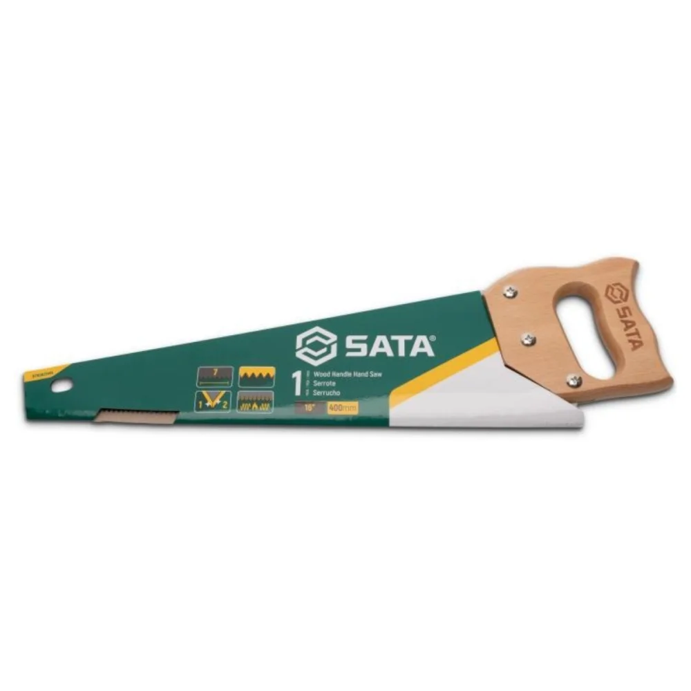 SERROTE 16" COM CABO DE MADEIRA ST93621ME - SATA