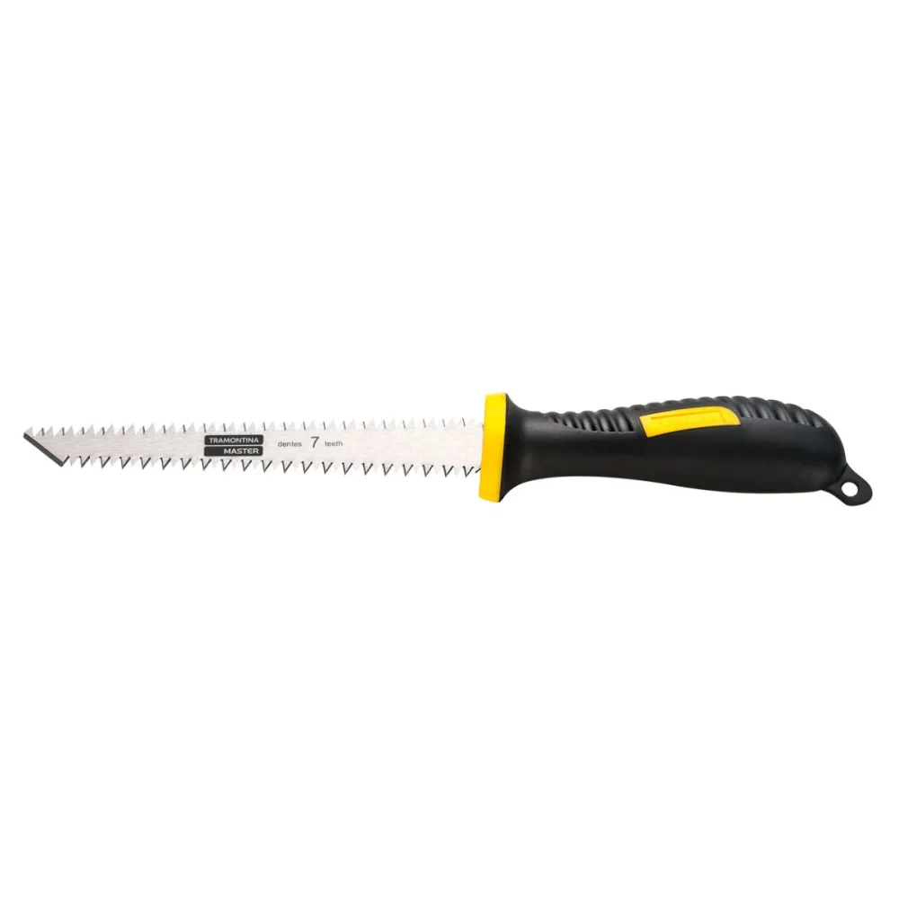 SERROTE DRYWALL TAMANHO 6" COM 7 DENTES POR POLEGADA EM AÇO CARBONO - TRAMONTINA