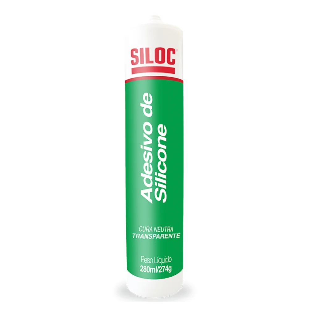 SILICONE NEUTRO INCOLOR 280 ML / 274G - SILOC