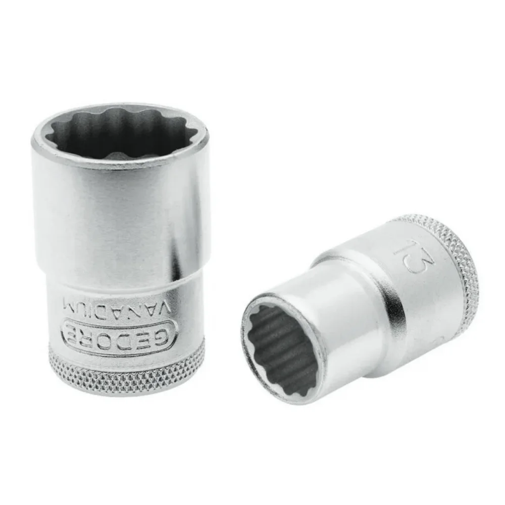 SOQUETE ESTRIADO 21 MM. ENCAIXE 1/2"  (D19) - GEDORE