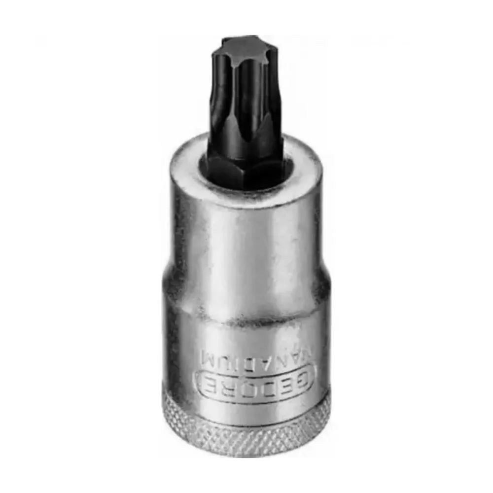 SOQUETE PERFIL TORX T27, ENCAIXE 1/2" (ITX19) - GEDORE