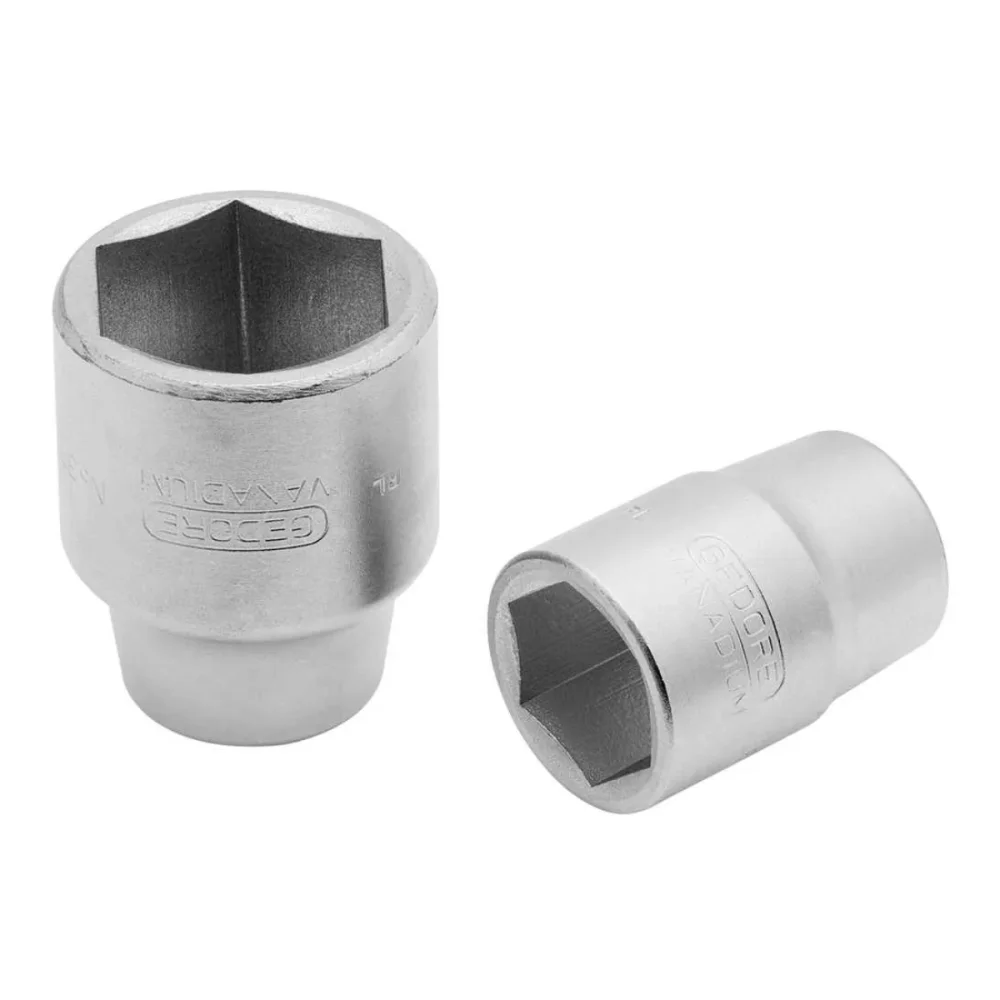 SOQUETE SEXTAVADO (2G) 32 MM. ENCAIXE 3/4"  (32-32) - GEDORE