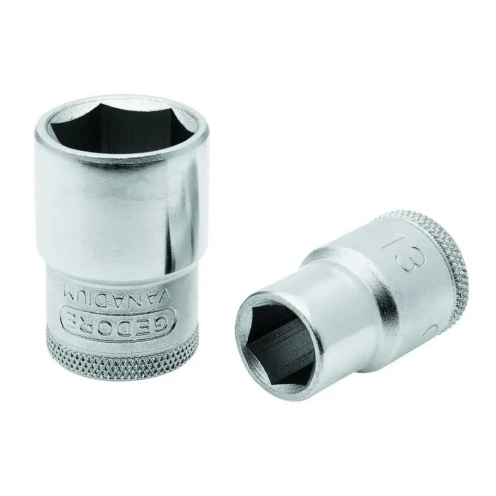 SOQUETE SEXTAVADO (D) 5/8", ENCAIXE 1/2"  (19-5/8) - GEDORE