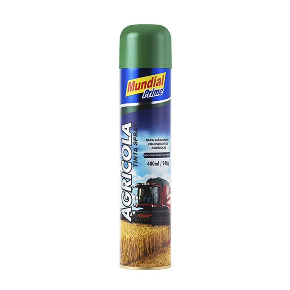 TINTA SPRAY VERDE AGRICOLA, 400 ML - MUNDIAL PRIME