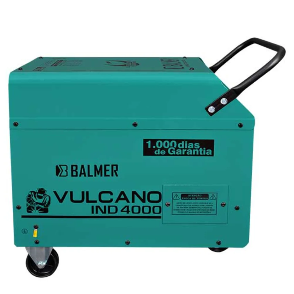 TRANSFORMADOR DE SOLDA 270A BIFÁSICO 2 X 220/380/440V VULCANO IND 4000 - BALMER