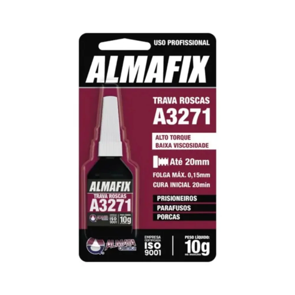 TRAVA ROSCA DE ALTO TORQUE A3271, 10G - ALMAFIX