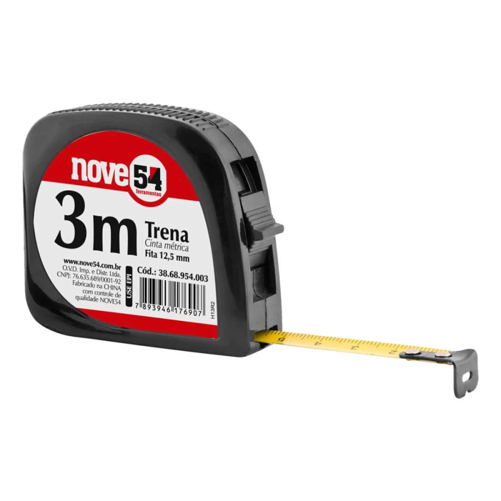 TRENA CURTA DE ACO 3 M X 12,5 MM HOBBY - NOVE 54