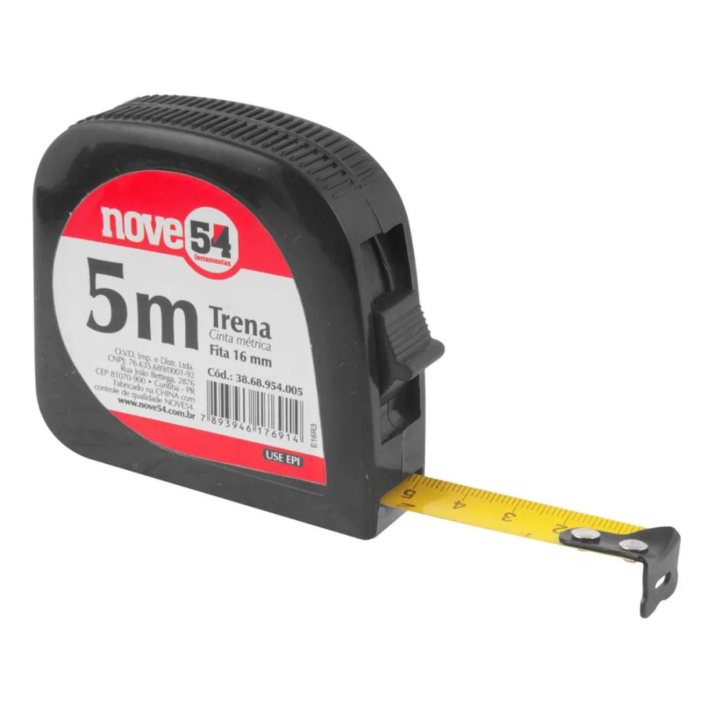 TRENA CURTA DE ACO 5 M X 16 MM HOBBY - NOVE 54