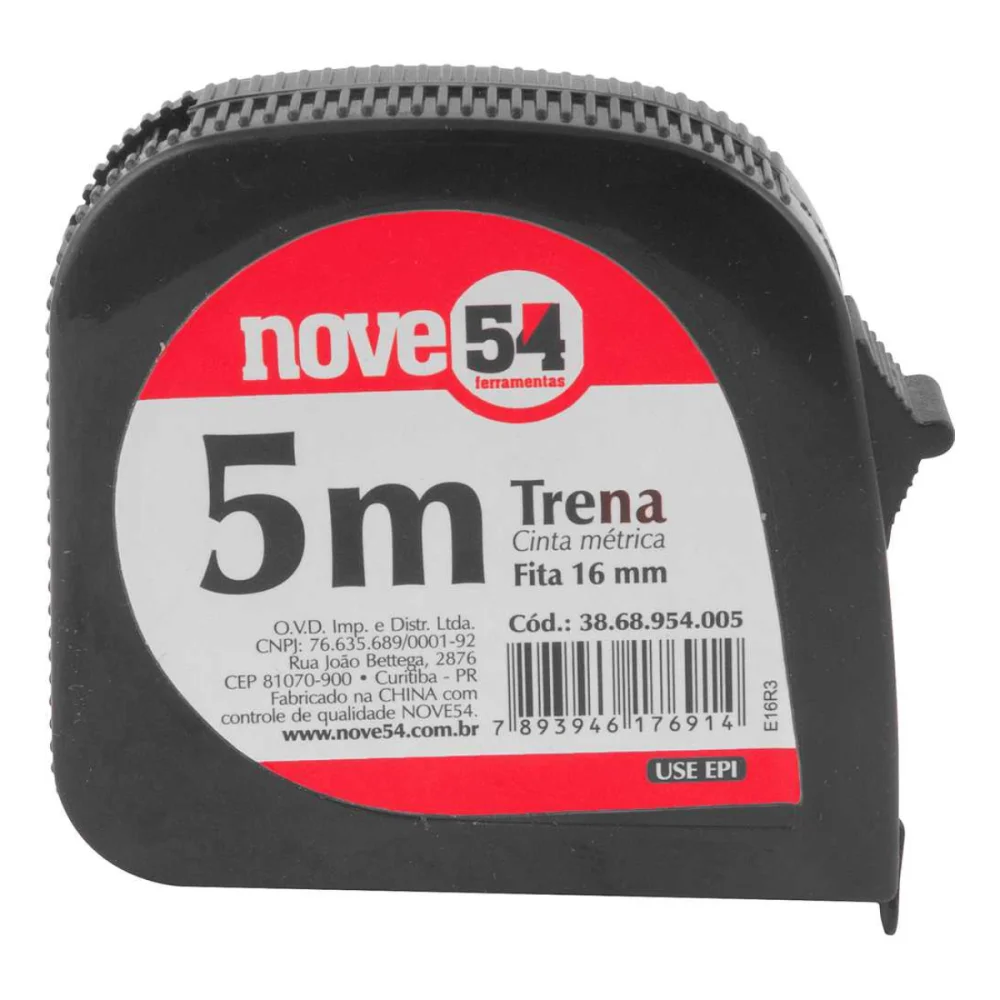 TRENA CURTA DE ACO 5 M X 16 MM HOBBY - NOVE 54