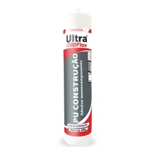 ADESIVO PU CONSTRUCAO PRETO, 420G - ULTRAFLEX