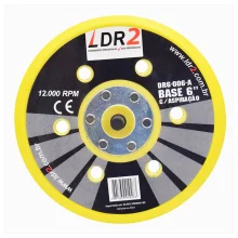 BASE DE 6" PARA LIXADEIRA ROTO ORBITAL COM ASPIRACAO DR6-006A - LDR2