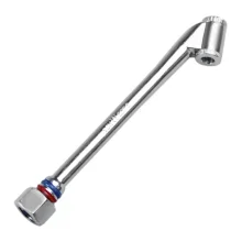 BICO DUPLO PARA ENCHER PNEUS COM ROSCA FEMEA DE 1/4" BSP (825) - SCHWEERS