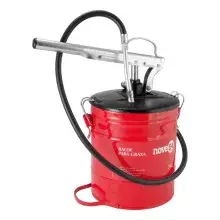 BOMBA MANUAL PARA GRAXA, COM RESERVATÓRIO PARA 7 KG - NOVE54