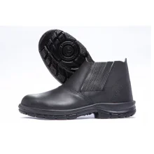 BOTINA DE VAQUETA COM ELÁSTICO N° 45 - P.423 - ROGIL