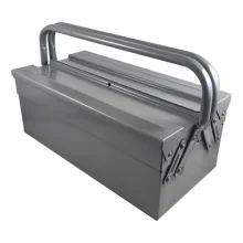 CAIXA METALICA PARA FERRAMENTAS 500 X 200 X 170 MM, CINZA 3 GAVETAS- ORK