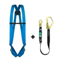 CONJUNTO CINTURAO CG 1A + TALABARTE 342AB BLUE LINE - CARBOGRAFITE