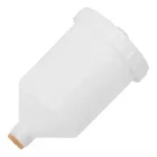 COPO BRANCO 600 ML P/ PISTOLA DE PINTURA - 550/530 - LDR-PDR