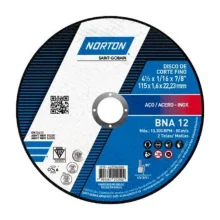 DISCO DE CORTE BNA (1.6) 4.1/2" X 1/16" X 7/8" - NORTON